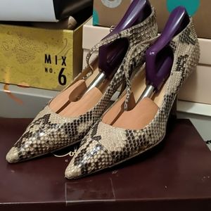 Cole Haan Python Heels
